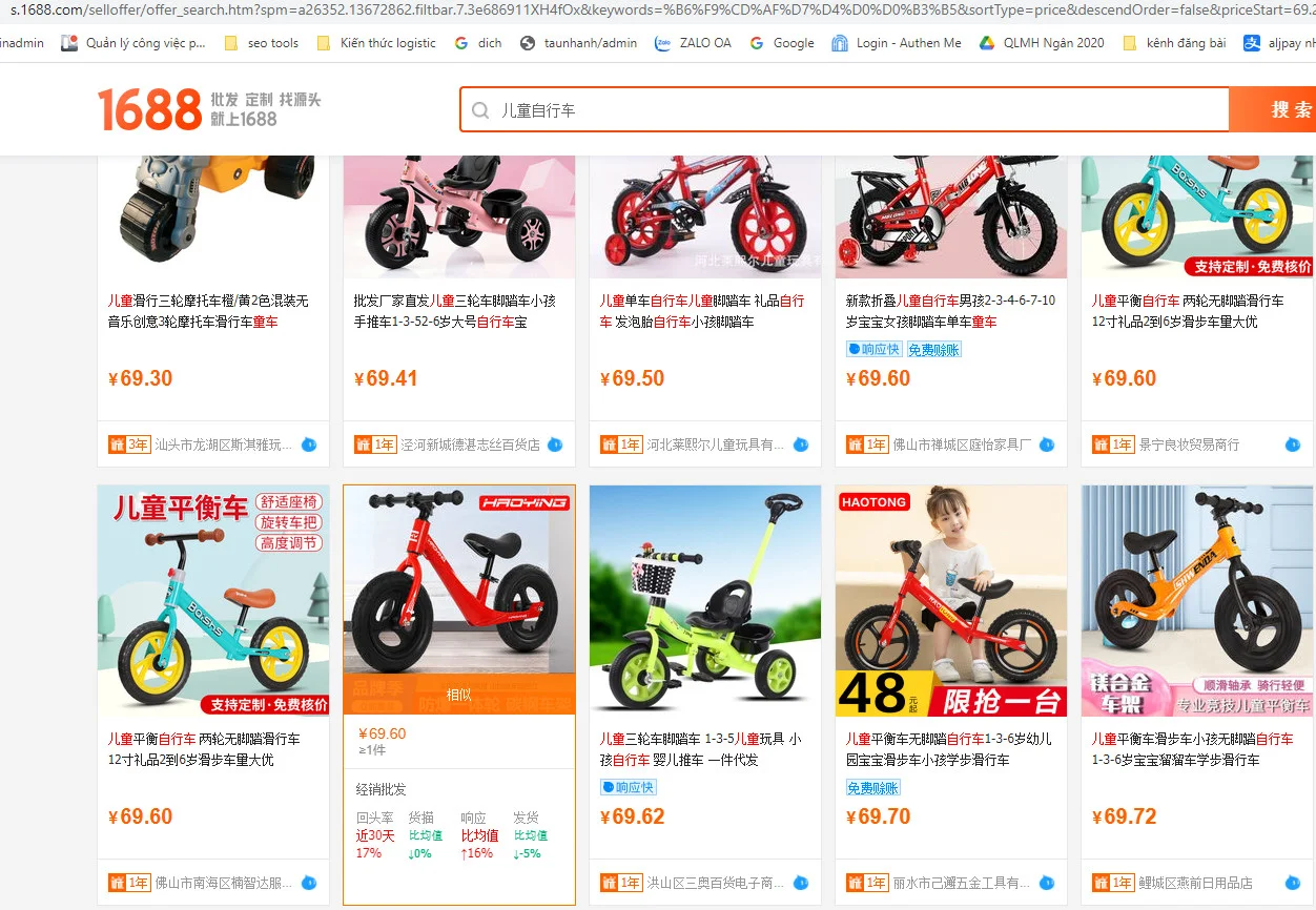 Hướng dẫn kiểm tra chất lượng xe đạp đồ chơi nhập khẩu