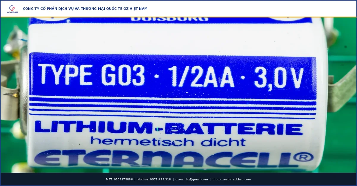 oz viet nam dich vu nhap khau pin lithium