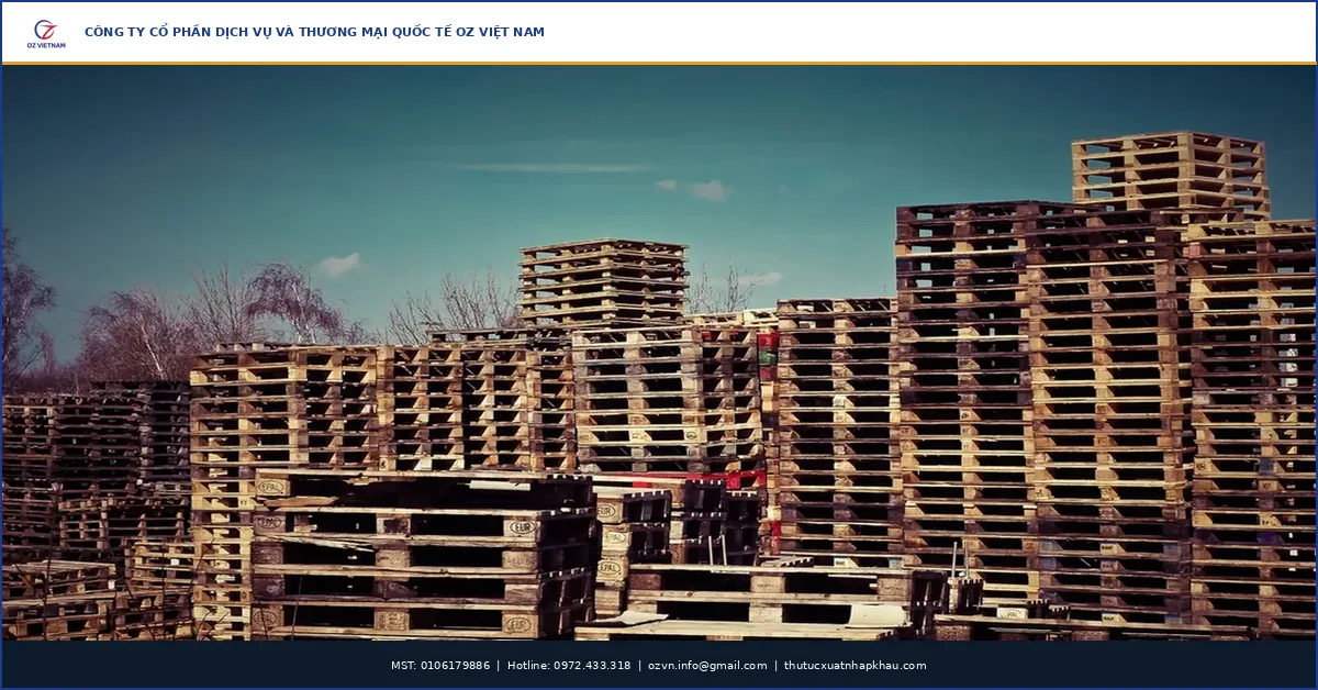 cac loai pallet go nhua giay trong kho hang