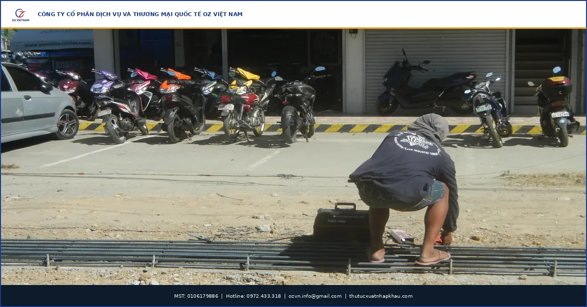 quy trinh nhap khau may han cong nghiep 4 buoc